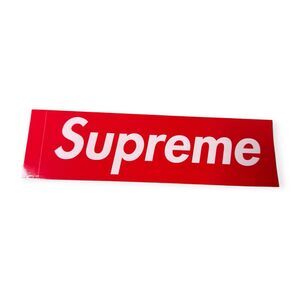 Supreme Bogo Red‎ Box Logo Sticker Skater Rare